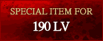 Special Item For 190Lv